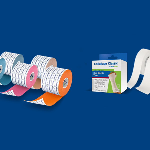 Découvre toute la gamme de produits Leukotape 